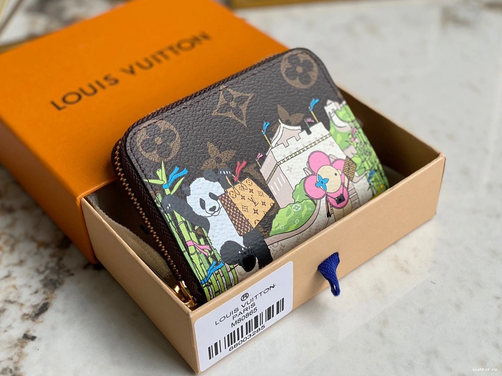 WIS VUITTON COIN ZIPPY PURSE LOUIS 0814
